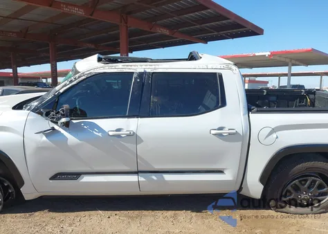 2022 Toyota Tundra Platinum from USA, damaged, VIN 5TFNA5DB5NX013904